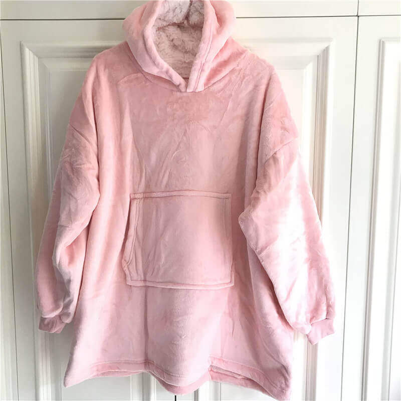 Hoodie in pink