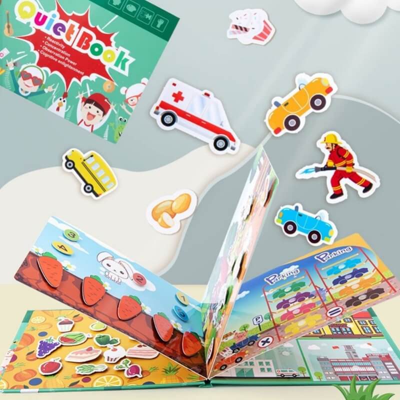 Montessori-Aktivitaetsbuch fuer Kinder zur Entwicklung von Lernfaehigkeiten-Innenseite